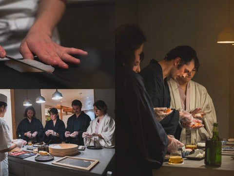 Sushi Experience Plan has started | 寿司体験プラン スタートしました